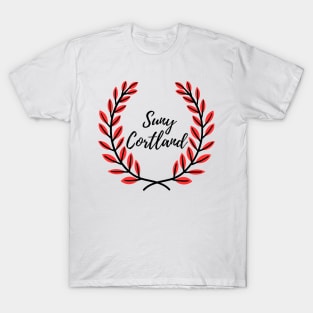 Suny Cortland Wreath T-Shirt